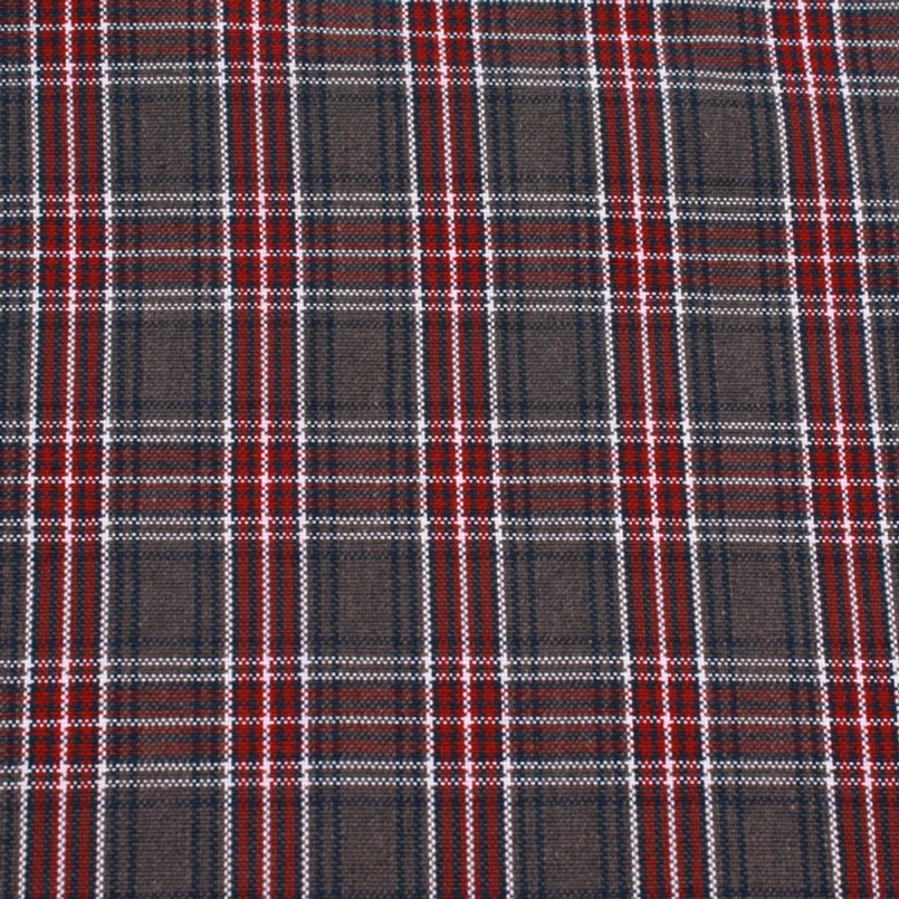 Gray, Burgundy, & Navy Plaid 6T Elastic Headband Gray, Burgundy, & Navy Plaid 6T Elastic Headband
