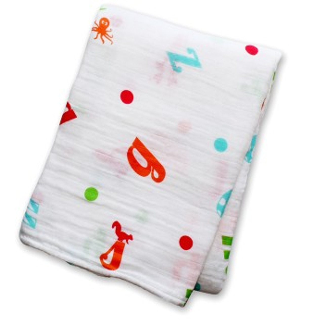 Vegetable Soup Muslin Cotton Swaddling Blanket