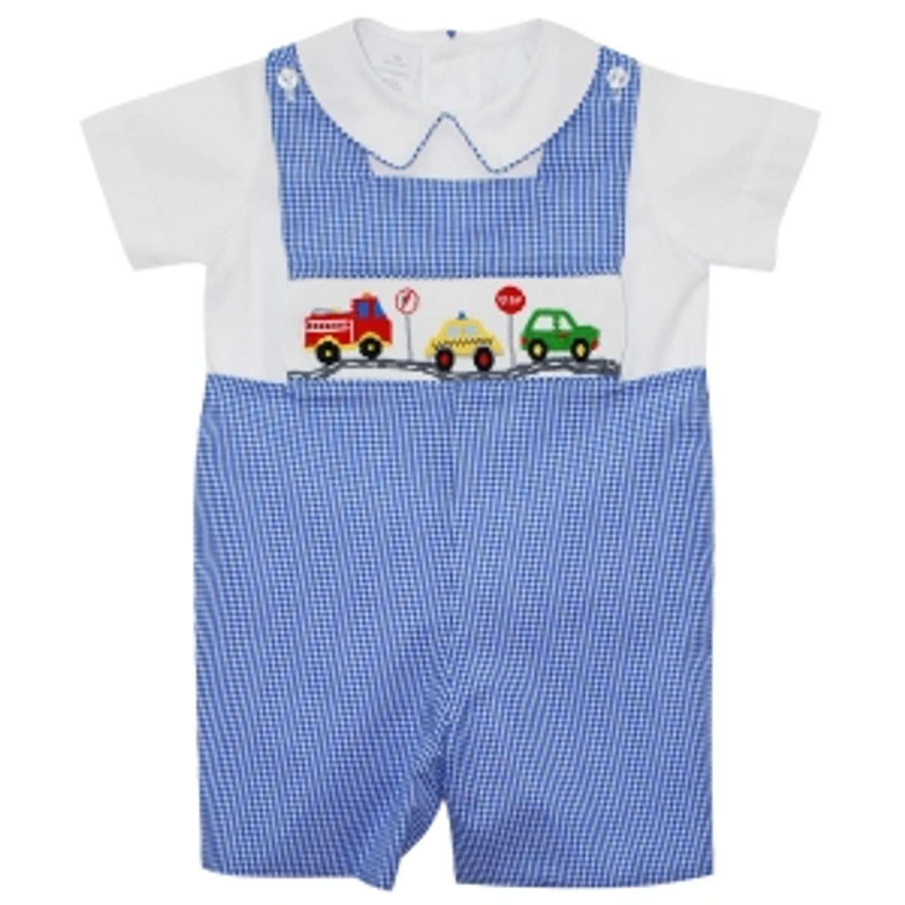 Traffic Smocked Boy's Shortall