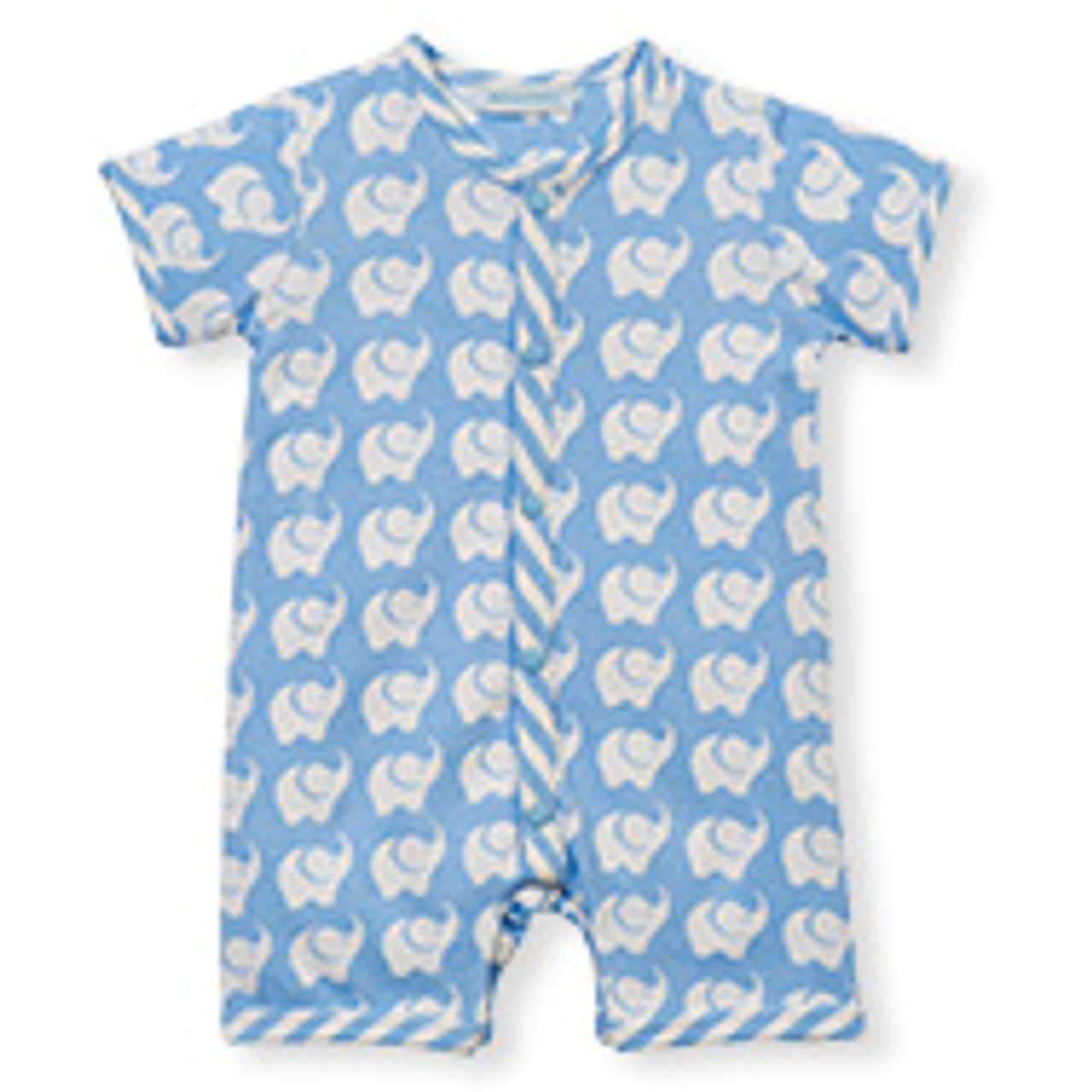 Boy's Elephant Parade Romper