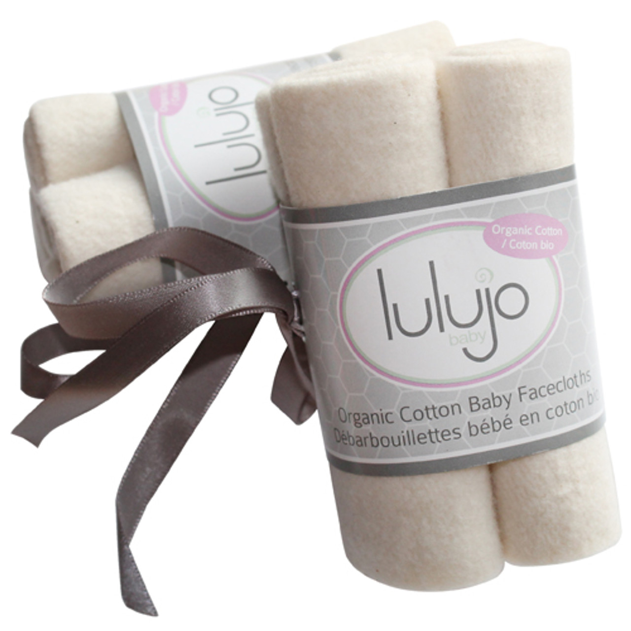 Lulujo Organic Cotton Washcloths