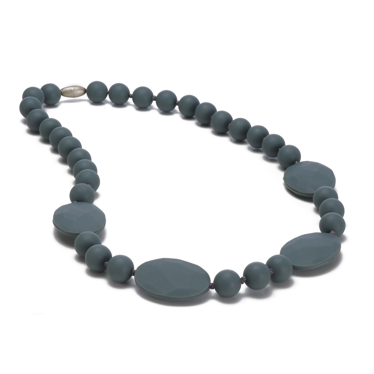 Stormy Grey Perry Teething Necklace