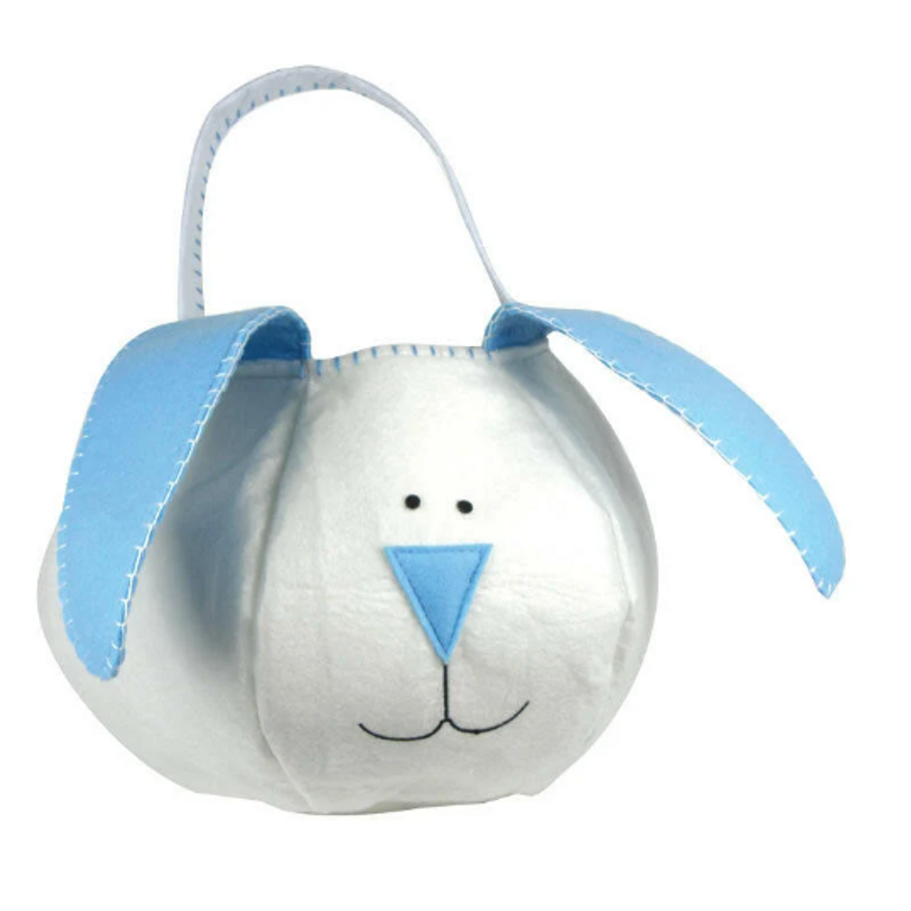 Loppy Blue Bunny Basket