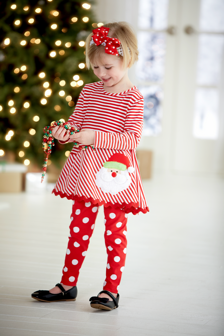 Santa Tunic & Leggings Set