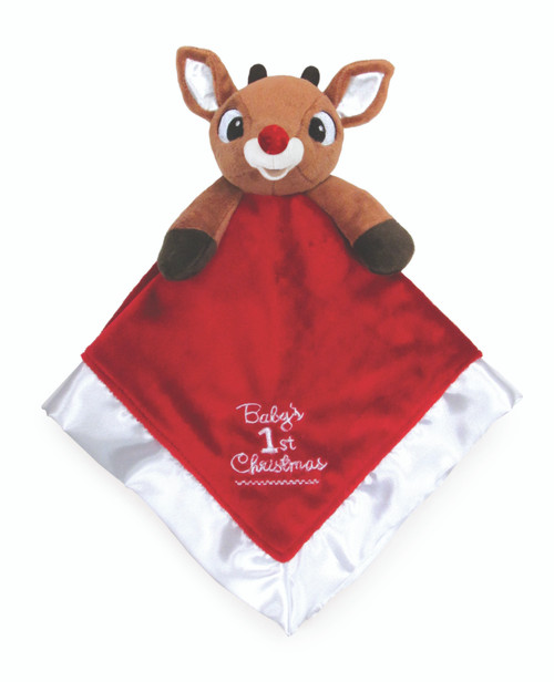 Baby's First Christmas Blanky Rudolph