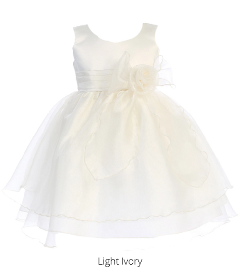 Kate White or Ivory 1st Communion Dress