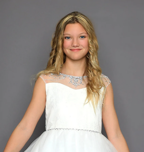 Beth White First Communion Dress