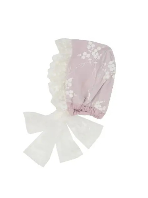 Lilac Mist Matching Bonnet