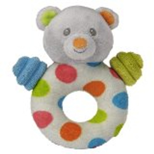 Confetti Teddy Rattle