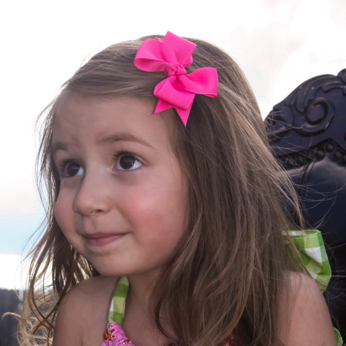 Shocking Pink Betsy Hair Bow - Shocking Pink Hair Bow, Pink Hair Bow, Small Hair Bows, Dark Pink Hair Bows Shocking Pink Betsy Hair Bow - Shocking Pink Hair Bow, Pink Hair Bow, Small Hair Bows, Dark Pink Hair Bows