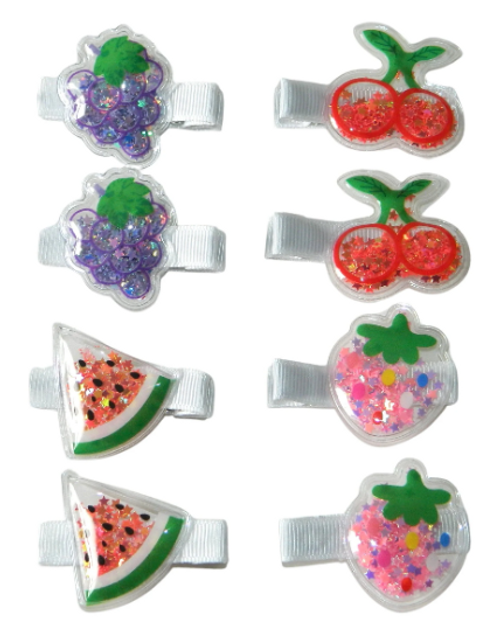 Fruit Shaker Hair Clip Set