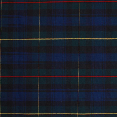 Navy, Hunter Green, Red & Yellow Plaid 55 Scrunchie