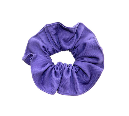 Purple Hair Scrunchie - School Uniform Scrunchie, Purple Scrunchie, Uniform Scrunchie, Hair Scrunchie, Solid Purple Scrunchie