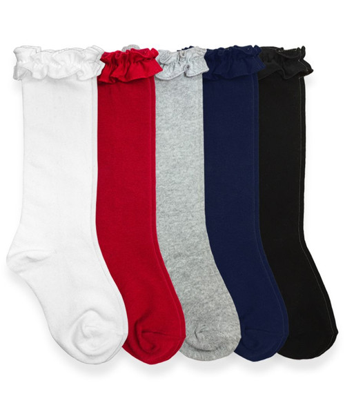 Ruffle Knee Socks