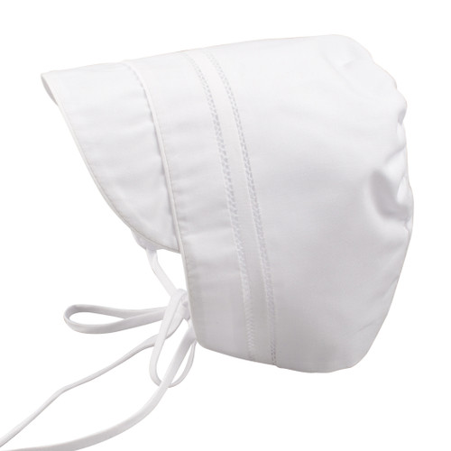 Boy's White Bonnet