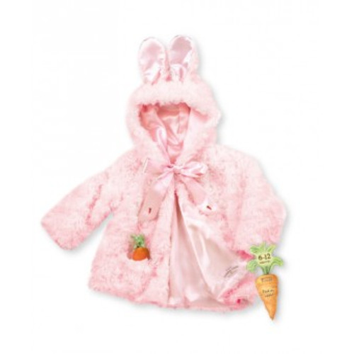 Pink Cuddle Coat 6-12 Months