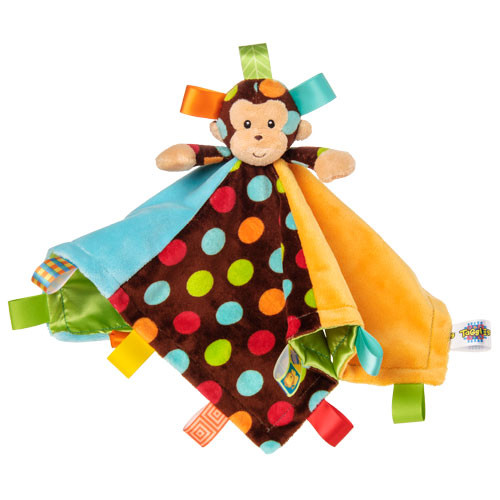 Dazzle Dots Monkey Character Blanket