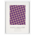 Saint Gregory Vestment Series - Framed Traditional Stretched Canvas