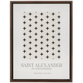 Saint Alexander Vestment Series - Framed Traditional Stretched Canvas