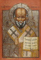 Russian Saint Nicholas Icon 18th / 19th c.