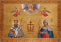 Theophany Works Custom Crowning Marriage Icon (Gold)