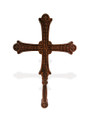The Budded Justinian Wood-Carved Blessing Cross