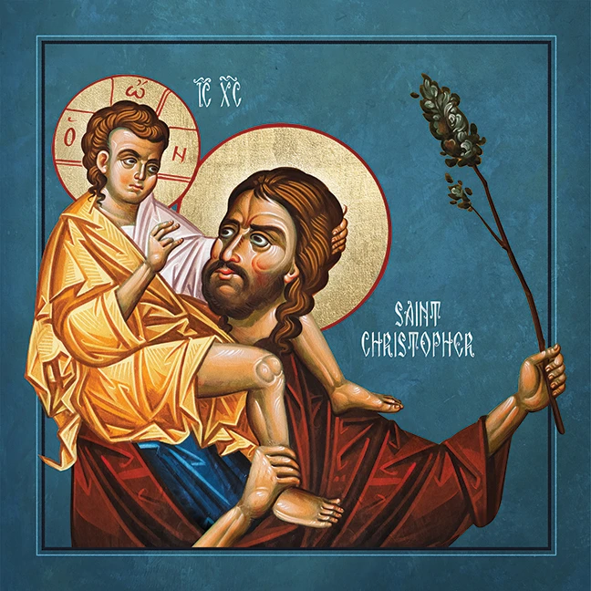 Icon of St. Christopher - 00STCH01