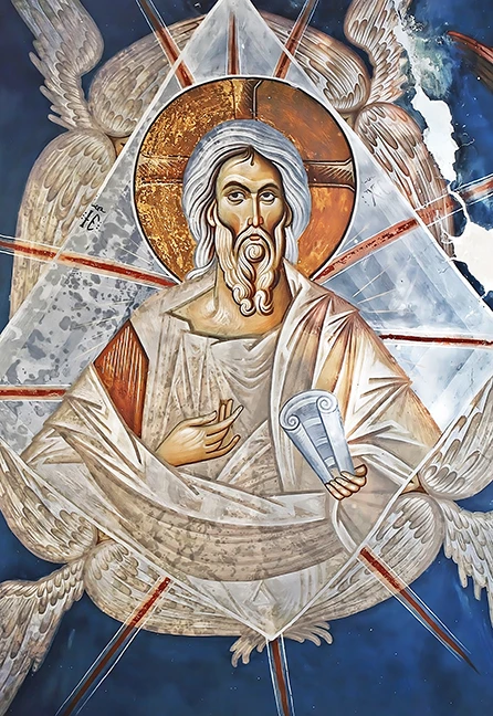 Icon of The Ancient of Days - Preincarnate Christ - Ubisi Monastery ...