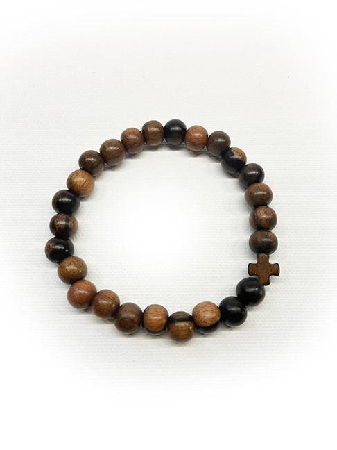 Tiger Ebony Wrist Prayer Rope