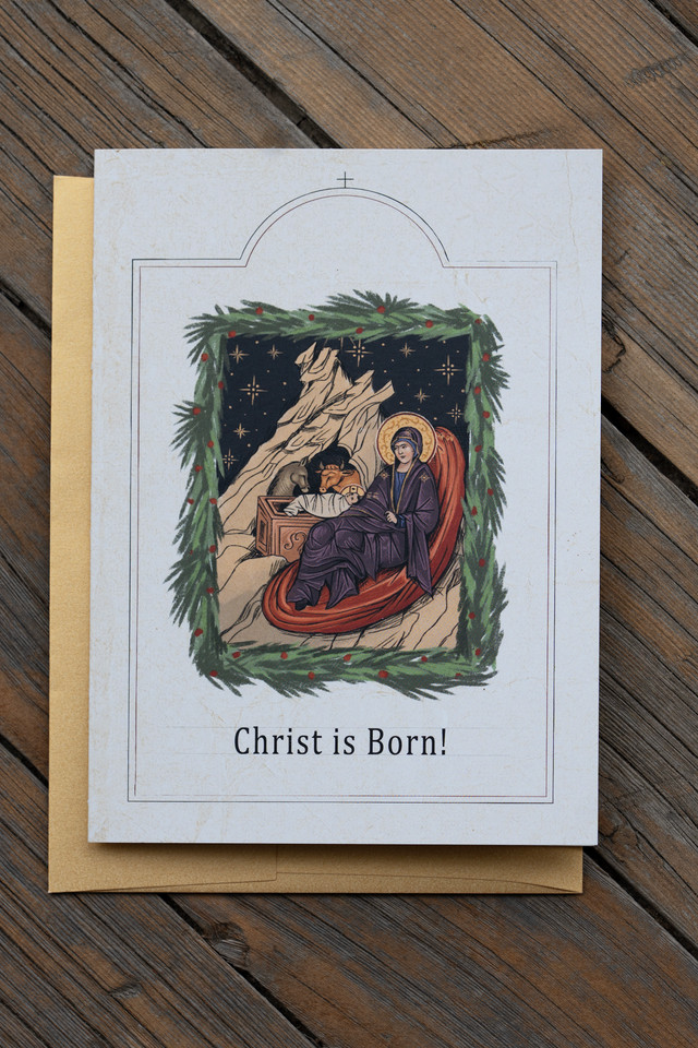 The Little Orthodox Set of 9 Greeting Cards- LOVGC010