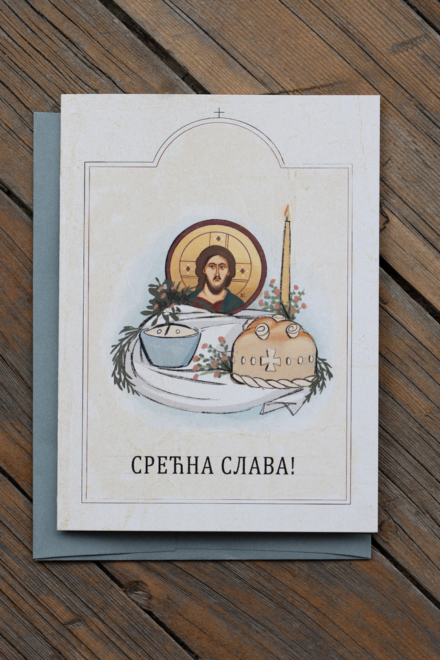 The Little Orthodox Set of 9 Greeting Cards- LOVGC010