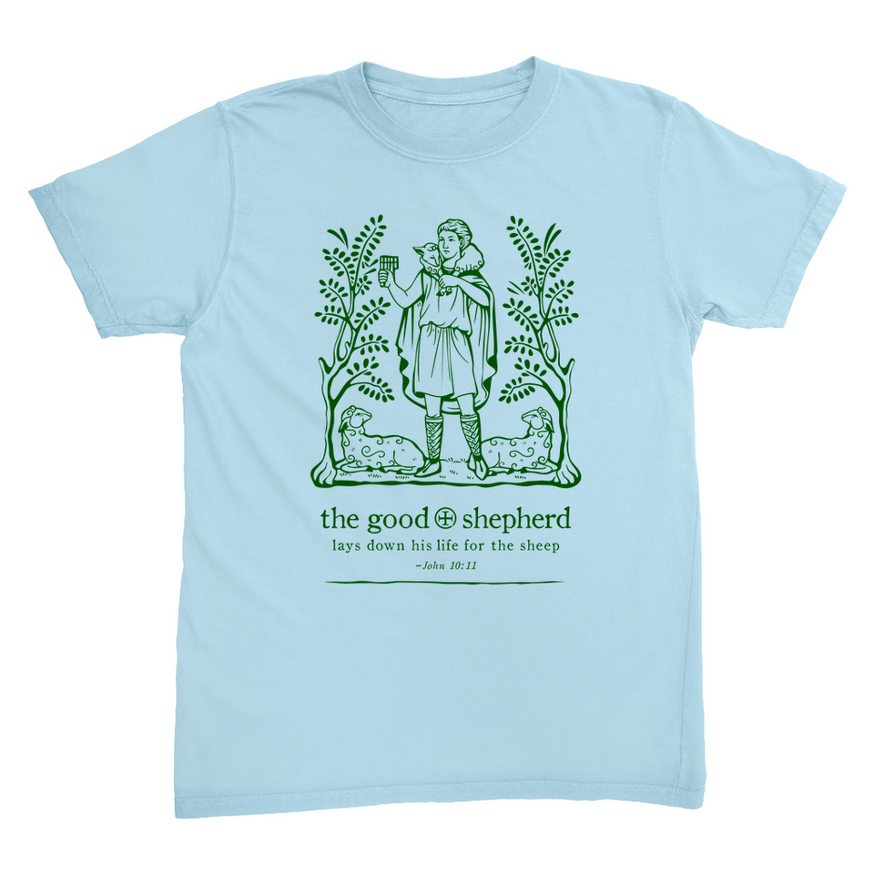 The Good Shepherd (Front Print) - T-Shirt Relaxed Fit