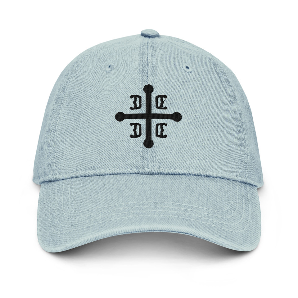 Serbian National (Unity) Cross - Denim - Dad Hat - DH002