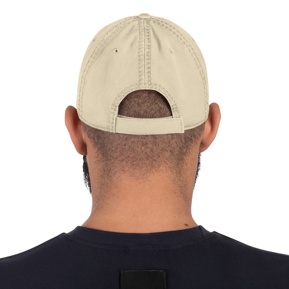 Georgian Cross - Distressed Dad Hat - DH005