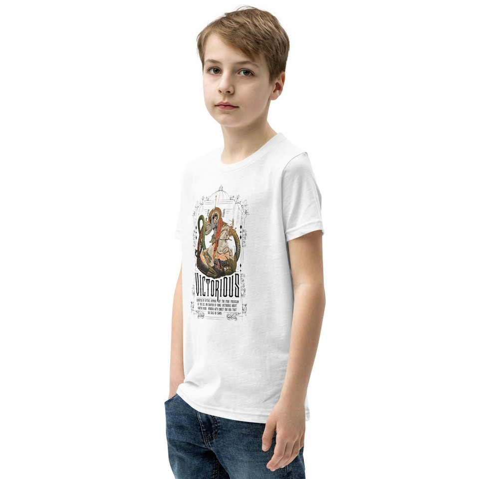Saint George Victorious - T-shirt (Front Print) - (Youth Sizes)