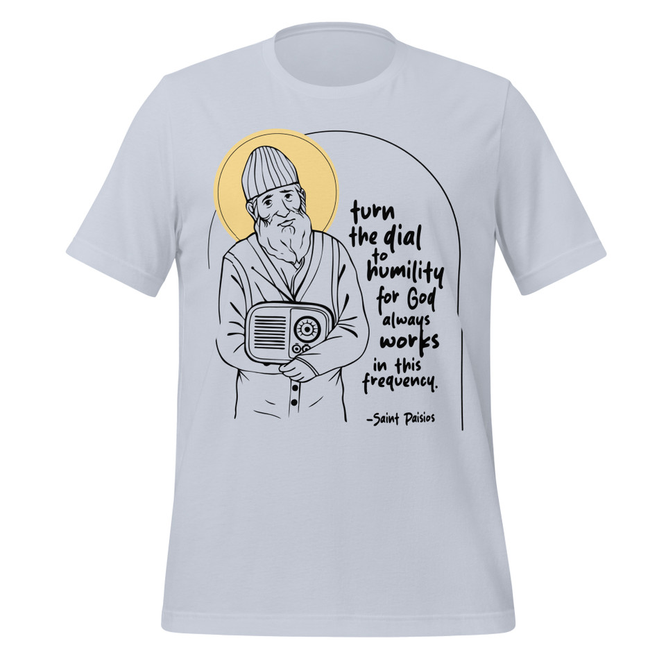 The Saint Paisios "Turn The Dial to Humilty" - T-Shirt
