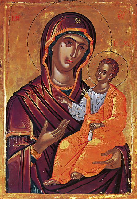 Icon of the Theotokos Hodegetria.