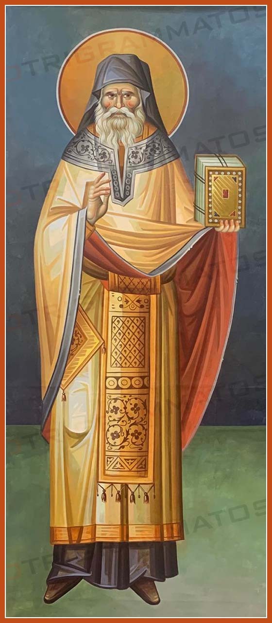 Saint Porphyrios_Macedonian Style Icon