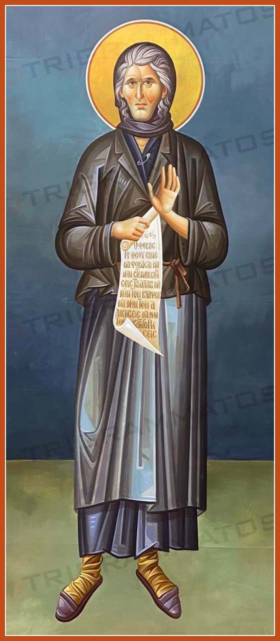 Saint Sophia of Kleisoura_Macedonian Style Icon