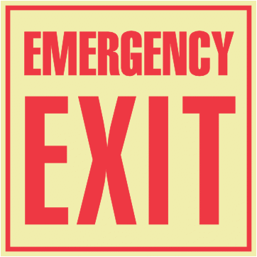 Emergency Phone Sign
