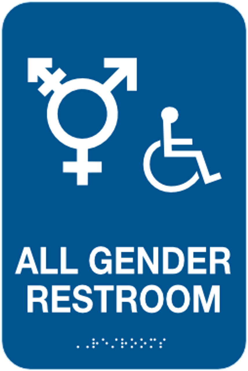 gender bathroom signs