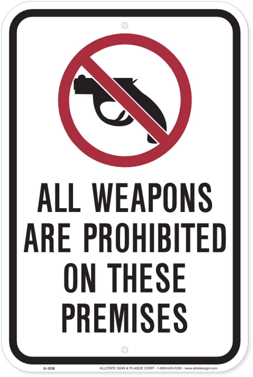 prohibited sign