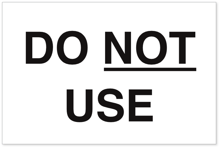 Out of Order Sign Allstate Sign & Plaque