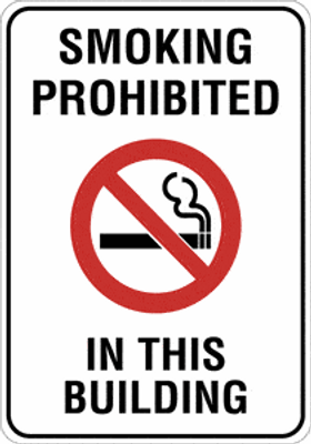 Smoking Prohibited In This Building Smoking Prohibited In This Building
