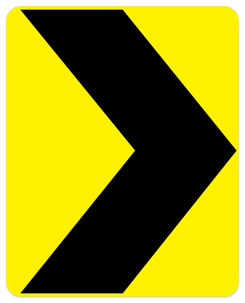 Chevron Sign