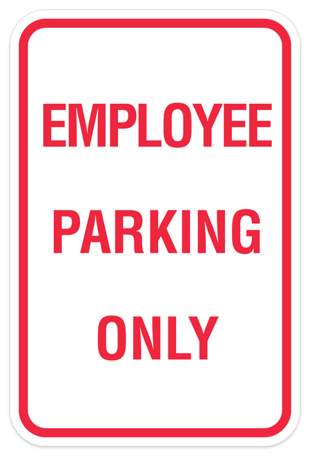 Employee Parking Only