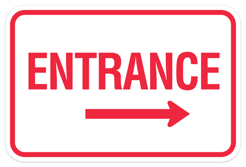 Entrance - Right - 18" x 12"