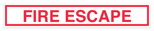 Fire Escape Sticker