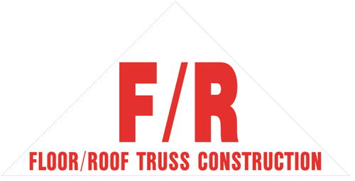 NJ Floor-Roof Truss Sign