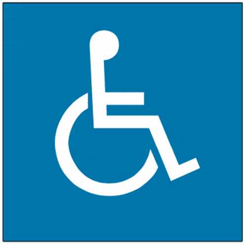 Handicap Sticker